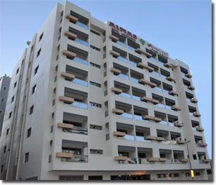 Al Mas Hotel Apartments Dubai Eksteriør bilde